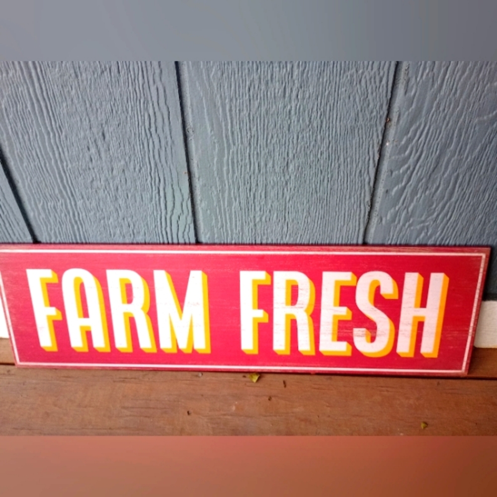 Wooden Farmhouse Kitchen Sign